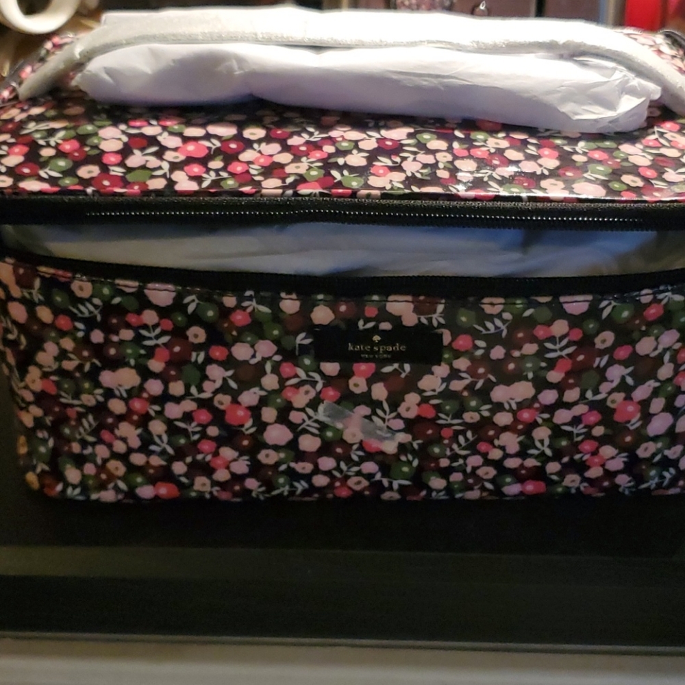 Kate spade large travel makeup case sold out xo